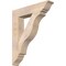 Ekena Millwork Funston Traditional Smooth Bracket, Douglas Fir, 5 1/2"W x 30"D x 36"H BKT06X30X36FST01SDF - alternate 1